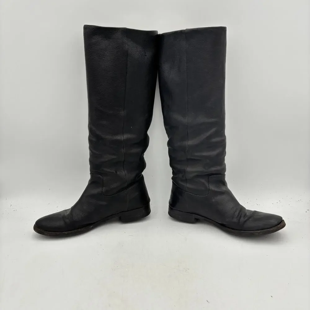 Vintage Maison Martin Margiela Riding Boots Women's 37.5 US 7.5 Black
